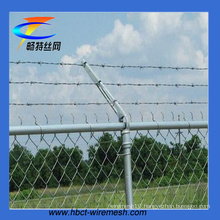 Hot Dipped Galvanized Chain Link Fencing with Barbed Wire (CT-51)
